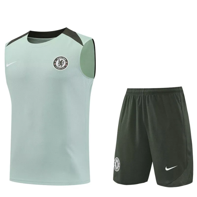 25-26 Chelsea High Quality Tank Top And Shorts Suit