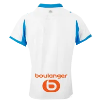 25-26 Marseille Home Long Sleeve  Fans Soccer Jersey