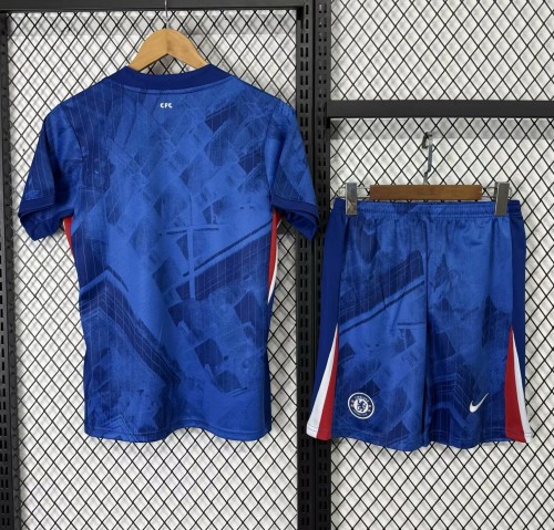 25-26 Chelsea Home Kids Soccer Jersey