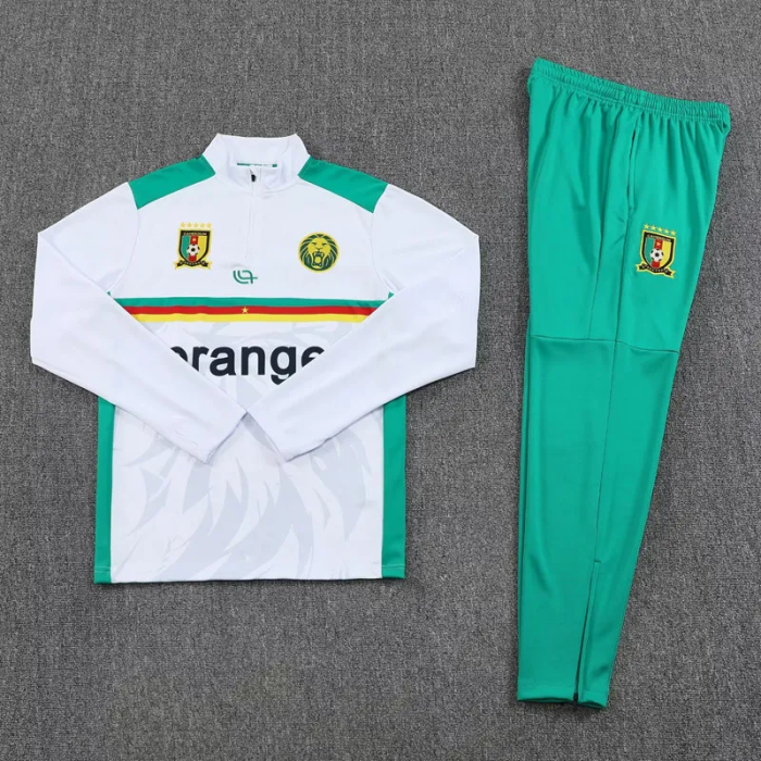 25-26 Cameroon High Quality Half Pull Tracksuit