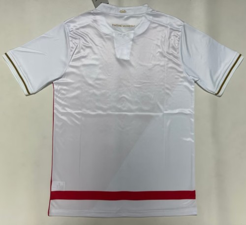 25-26 Monaco Home Fans Soccer Jersey