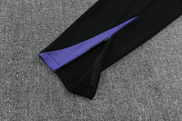 25-26 Barcelona High Quality Half Pull Tracksuit