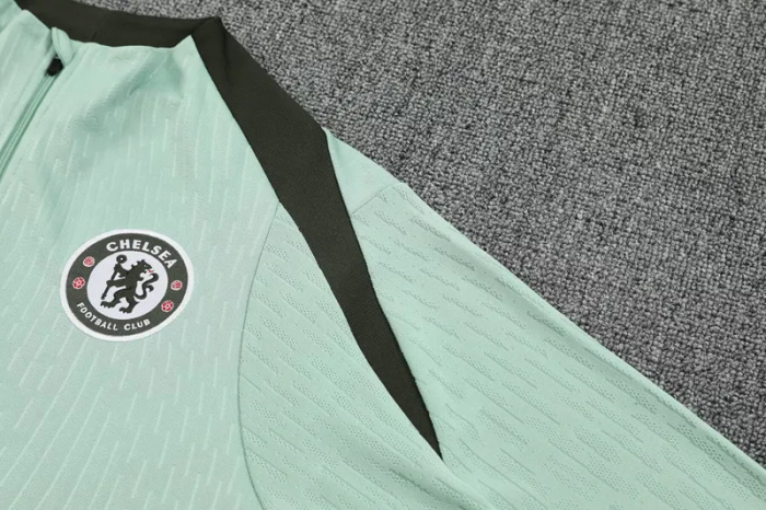25-26 Chelsea High Quality Half Pull Tracksuit