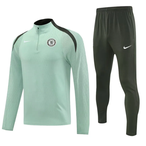 25-26 Chelsea High Quality Half Pull Tracksuit