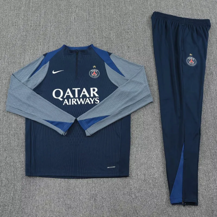 25-26 Paris Saint-Germain High Quality Half Pull Tracksuit