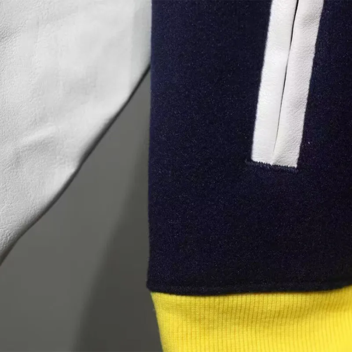 25-26 Real Madrid Royal Blue Cotton Baseball Jacket