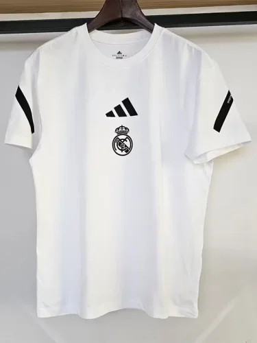 25-26 Real Madrid White High Quality Casual T-Shirt #白色