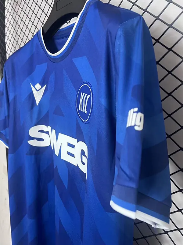25-26 Karlsruher SC Home Fans Soccer Jersey