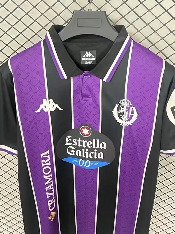 25-26 Real Valladolid Away Fans Soccer Jersey
