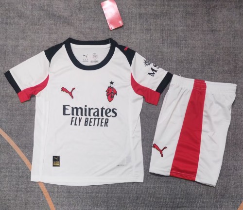 25-26 AC Milan Away Kids Soccer Jersey