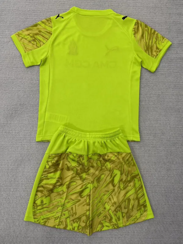 25-26 Marseille Yellow GoalKeeper Adult Suit