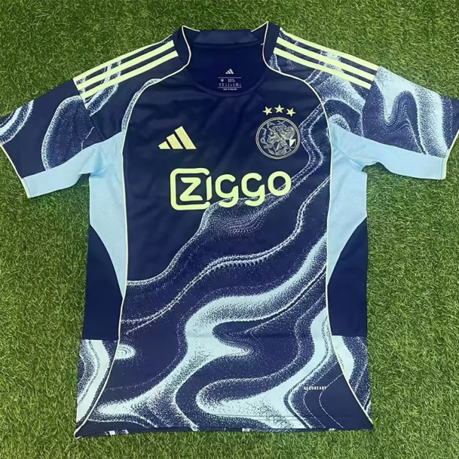 25-26 Ajax Away Fans Soccer Jersey