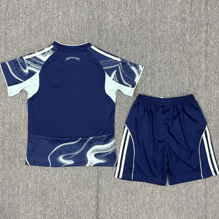 25-26 Ajax Away Kids Soccer Jersey