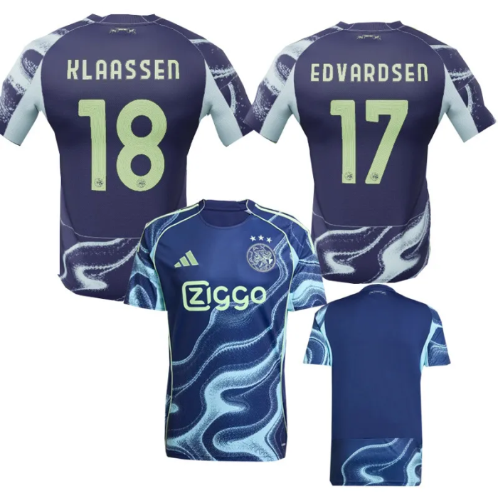 25-26 Ajax Away Fans Soccer Jersey