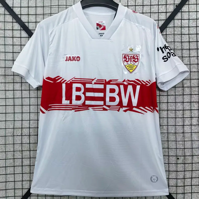25-26 VfB Stuttgart Home Fans Soccer Jersey