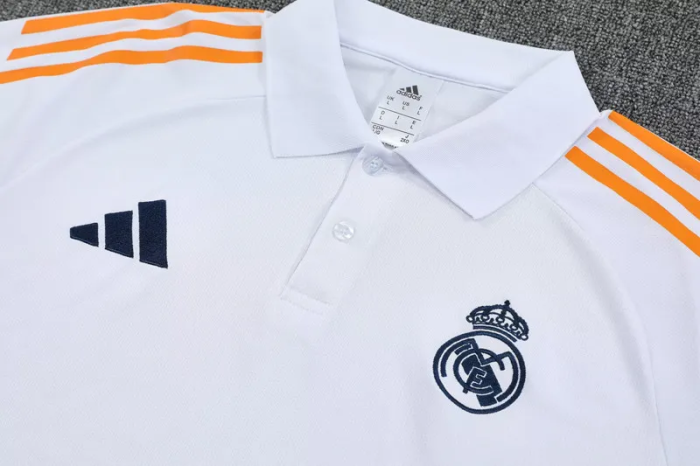 25-26 Real Madrid High Quality Polo Tracksuit