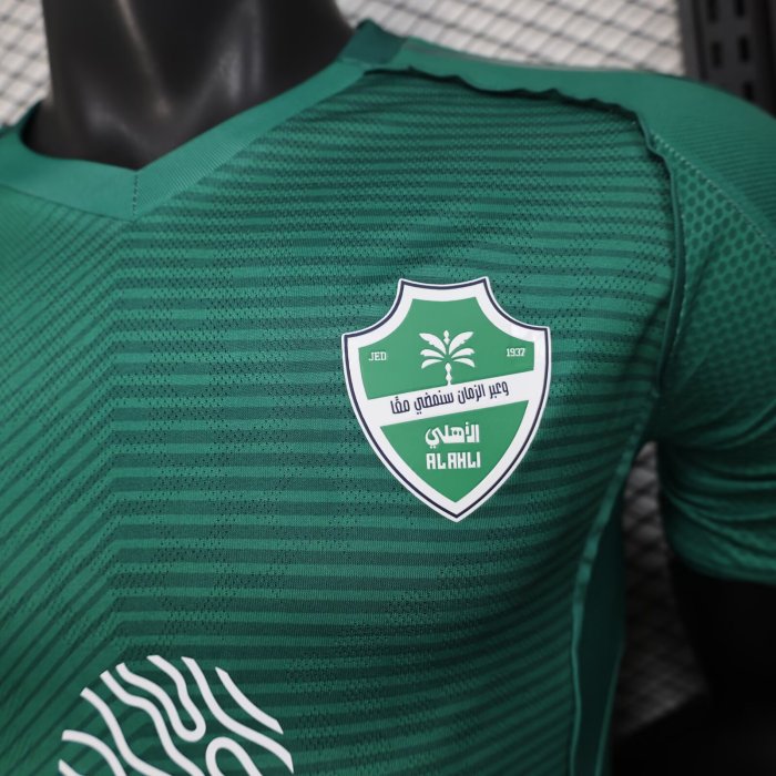 25-26 Al-Ahli Saudi Green Special Edition Player Soccer Jersey