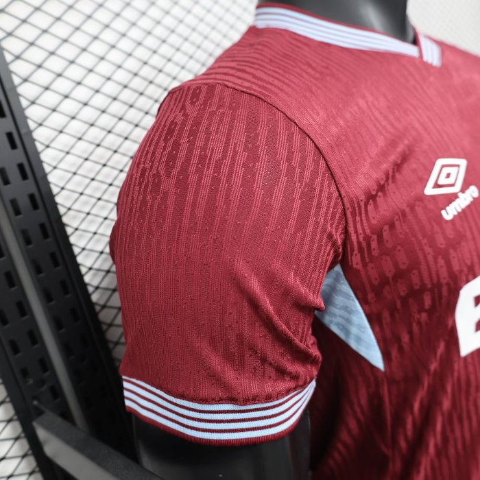25-26 West Ham Home Player Version Soccer Jersey