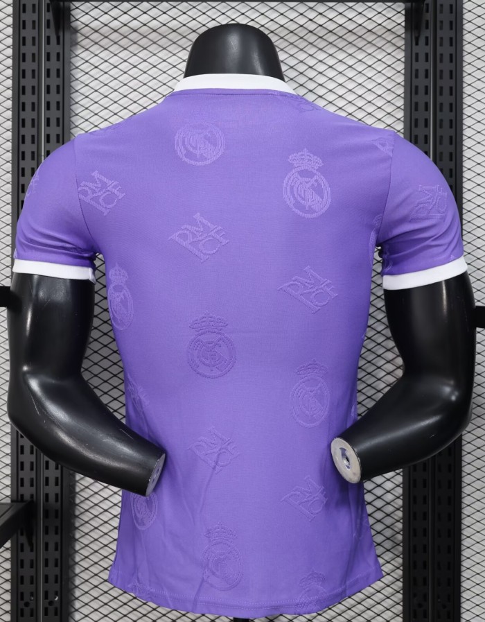 25-26 Real Madrid Purple Special Edition Player Version Soccer Jersey