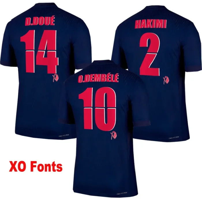 25-26 Paris Saint-Germain Third Player Version Soccer Jersey