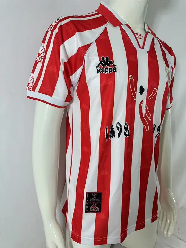 1997-1998 Bilbao Home Retro Soccer Jersey