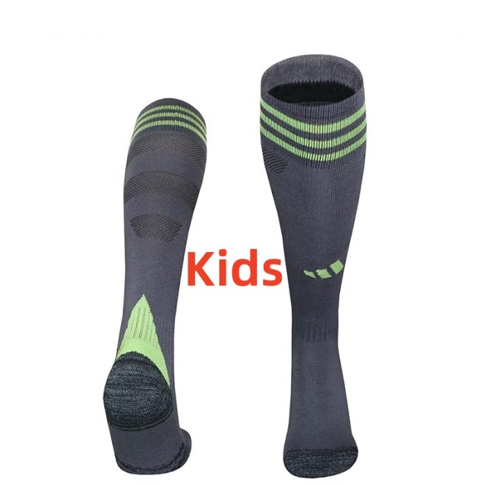 25-26 Manchester United Goalkeeper Kids Socks
