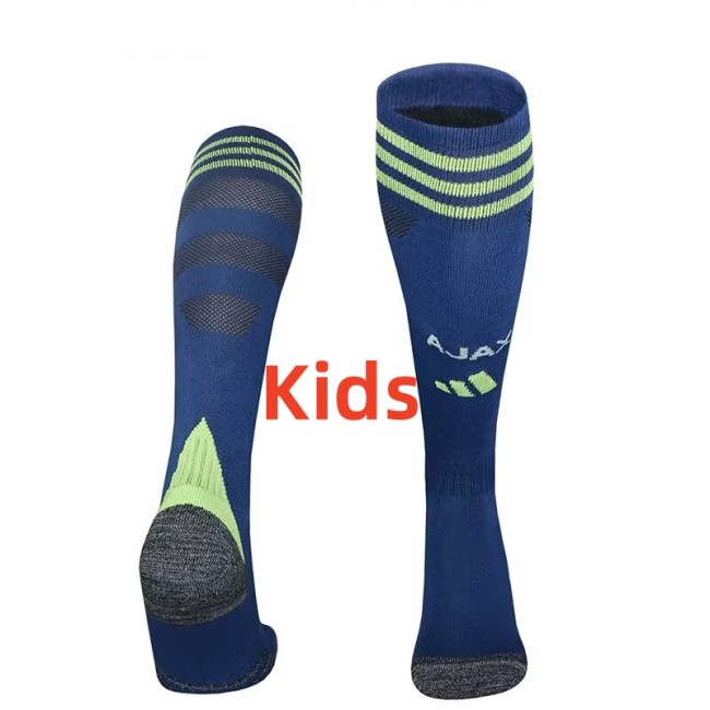 25-26 Ajax Away Kids Socks