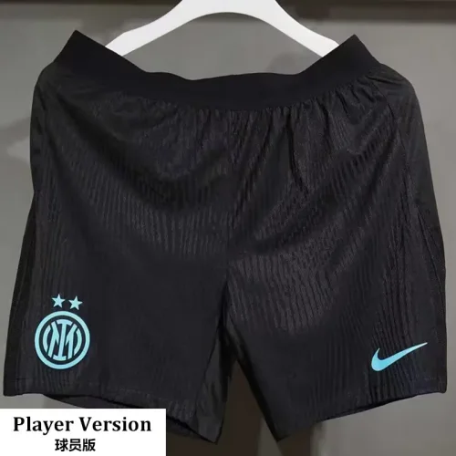 25-26 Inter Milan Home Player Version Shorts Pants (High Quality)(球员短裤)
