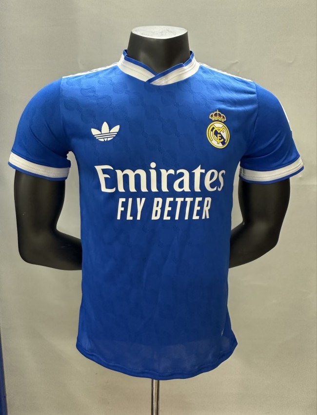 25-26 Real Madrid Third Player Version Soccer Jersey