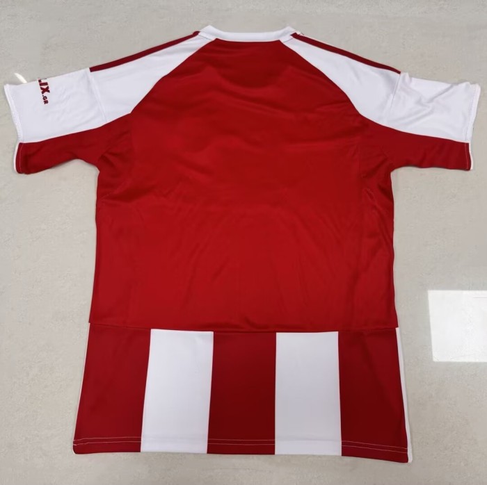 25-26 Olympiacos Home Fans Soccer Jersey