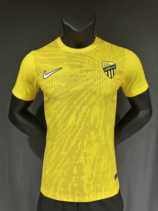 2025 Ittihad Yellow Player Version Training shirts