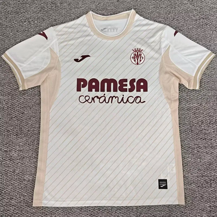25-26 Villarreal Away Fans Soccer Jersey
