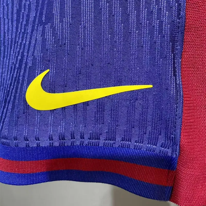 25-26 Barcelona Home Player Version Shorts Pants (High Quality)(球员短裤)