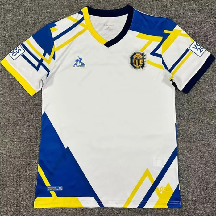 25-26 Rosario Central Away Fans Soccer Jersey 1:1 Thai Quality