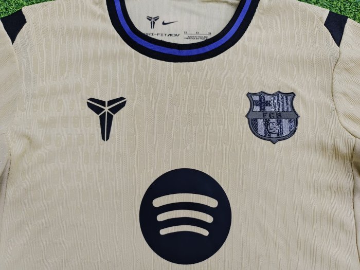 25-26 Barcelona Away Kids Player Version Soccer Jersey (球员童装)