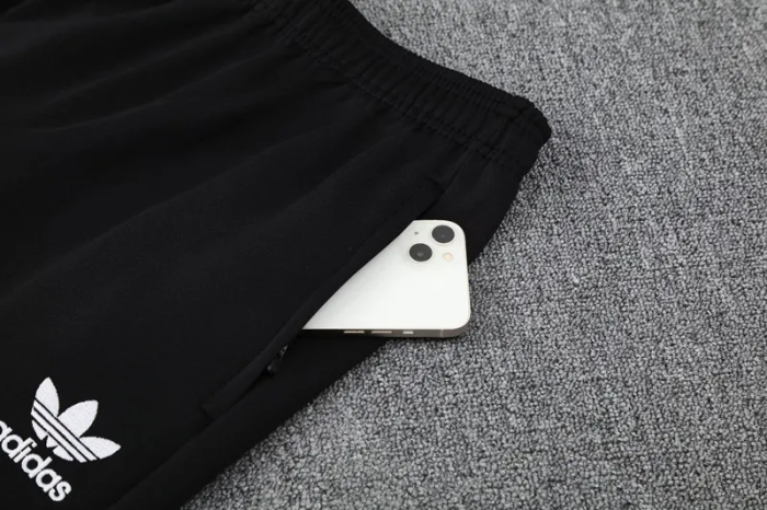 2025 AD Black Jacket Tracksuit