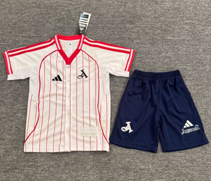 25-26 Arsenal Casual Edition Kids Baseball Jersey 1:1 Thai Quality