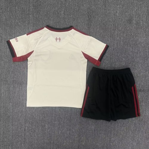 25-26 Liverpool Away Kids Soccer Jersey