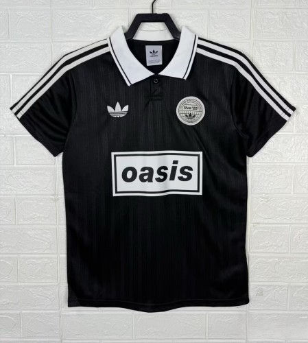 2025 AD Oasis Joint Edition #25 Black Polo Short Sleeve
