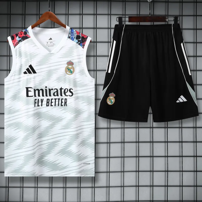 25-26 Real Madrid High Quality Tank Top And Shorts Suit