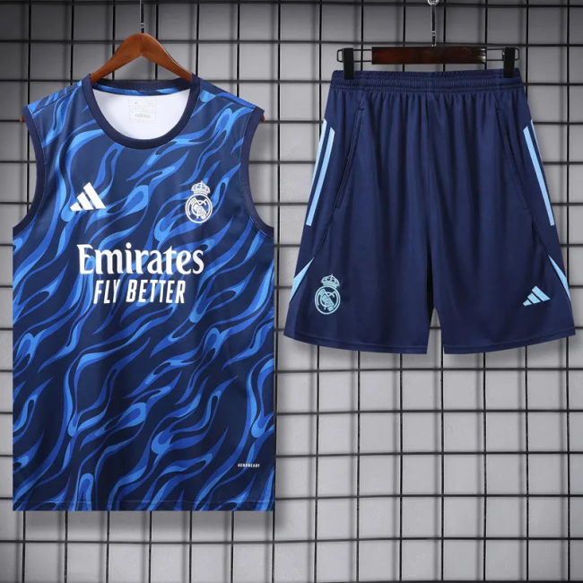 25-26 Real Madrid High Quality Tank Top And Shorts Suit