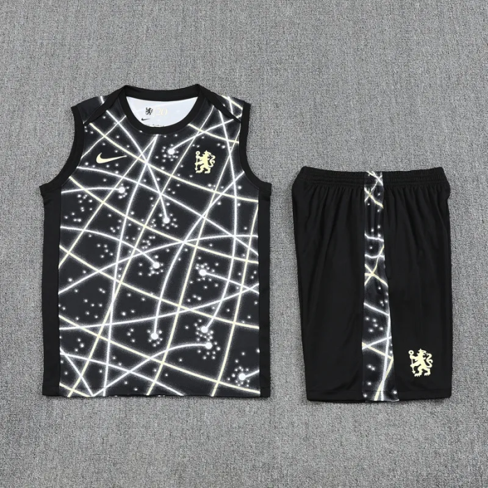 25-26 Chelsea High Quality Tank Top And Shorts Suit