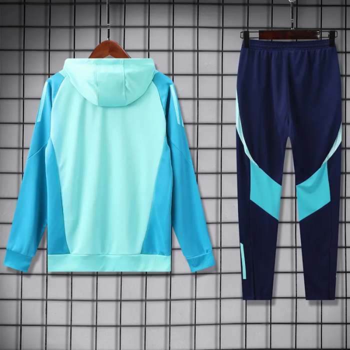25-26 Flamengo Light blue Hoodie Tracksuit (卫衣套装)