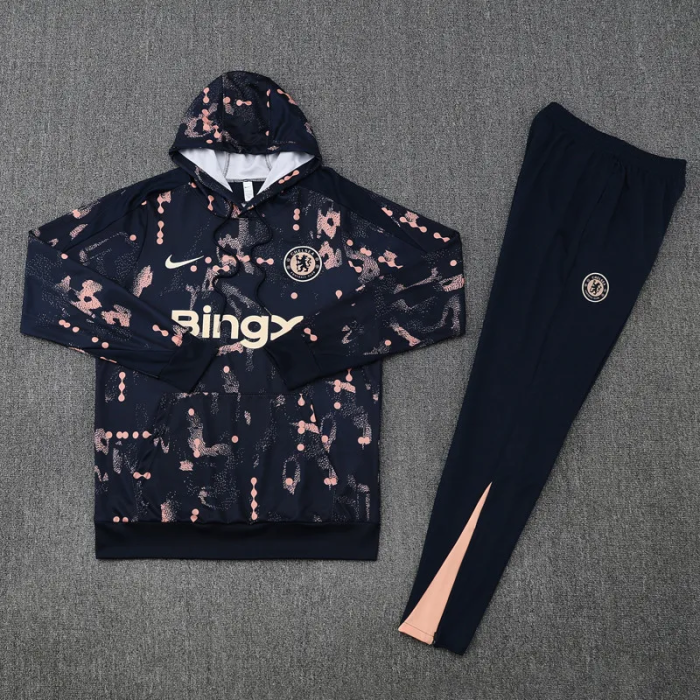 25-26 Chelsea Royal Blue Hoodie Tracksuit (卫衣套装)