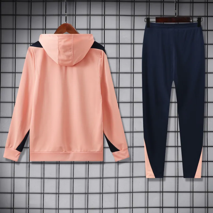 25-26 Chelsea Pink Hoodie Tracksuit (卫衣套装)