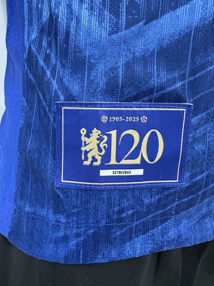 25-26 Chelsea Home Player Soccer Jersey (120th year)