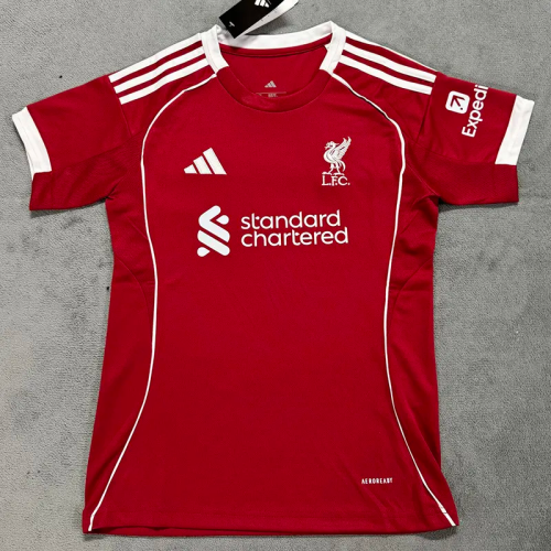 25-26 Liverpool Home Women Soccer Jersey 1:1 Thai Quality (女)