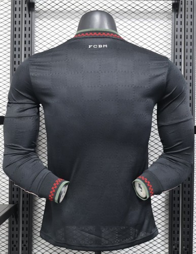 25-26 Bayern Third Long Sleeve Player Version Soccer Jersey (长袖球员) 1:1 Thai Quality