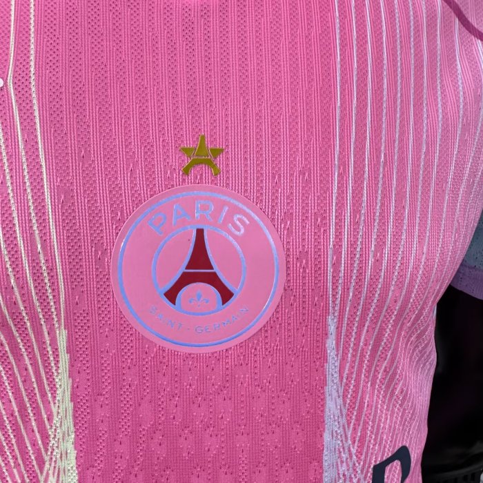 25-26 Paris Saint-Germain Pink Special Edition Player Version Soccer Jersey 1:1 Thai Quality