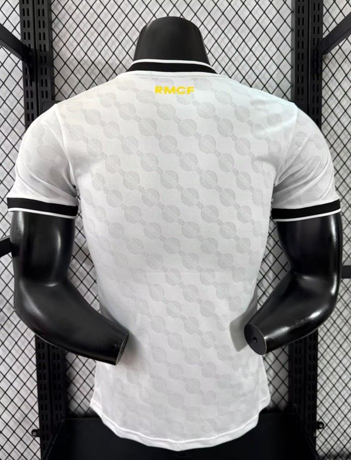 25-26 Real Madrid White Special Edition Player Version Soccer Jersey 1:1 Thai Quality